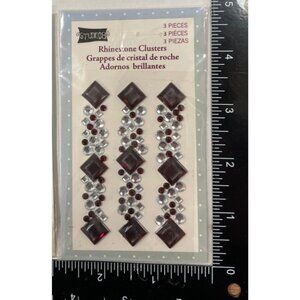 Rhinestone Clusters Jewel Diamond Studio 18 Embellishment Sticker IG54145